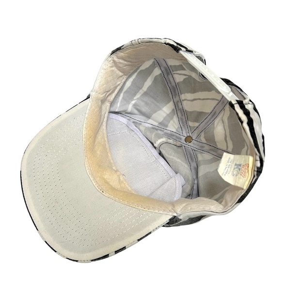 Vintage Rare 90s ZEBRA F-117A Stealth Fighter Trucker Hat Snap Back Baseball Cap - Picture 8 of 9